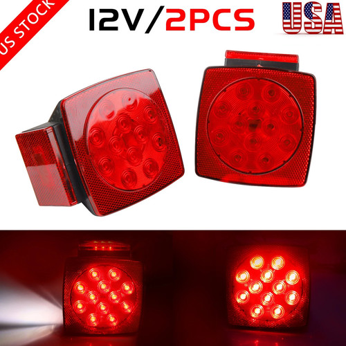 Pair rear led submersible - rear,