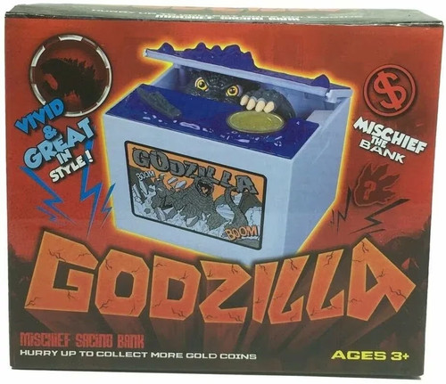 Godzilla mischief coin - coin,